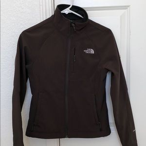 Brown Northface Apex Jacket